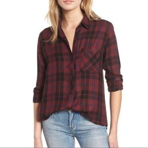 Rails Maroon Flannel